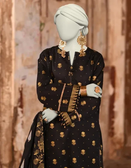 MULTICOLOR LAWN PRINTED 3PC | JLAWN-S-25-3134