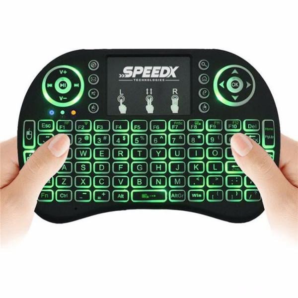 SPEEDX RF 500 MINI TOUCH PAD WIRELESS WITH BACKLIGHT KEYBOARD MOUSE